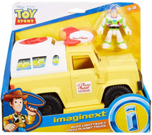 Load image into Gallery viewer, Fisher-Price Imaginext Toy Story Buzz Lightyear &amp; Pizza Planet Truck