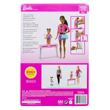 Load image into Gallery viewer, Barbie Gymnastics Coach Dolls &amp; Playset