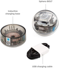 Load image into Gallery viewer, Sphero BOLT: App-Enabled Robot Ball with Programmable Sensors + LED Matrix, Infrared &amp; Compass - STEM Educational Toy for Kids - Learn JavaScript, Scratch &amp; Swift