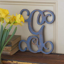 Load image into Gallery viewer, UNFINISHEDWOODCO Single Vine Monogram