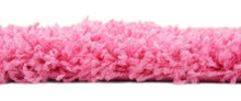 Load image into Gallery viewer, Unique Loom Solo Solid Shag Collection Modern Plush Taffy Pink Runner Rug (3' x 10')