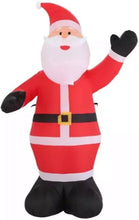 Load image into Gallery viewer, Holiday 9 ft Inflatable Waiving Santa Claus Inflatable Outdoor Yard Airblown