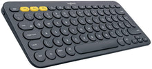Load image into Gallery viewer, Logitech K380 Multi-Device Bluetooth Keyboard, Dark Grey (920-007558)