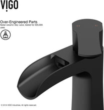 Load image into Gallery viewer, VIGO Paloma Single Hole Bathroom Faucet