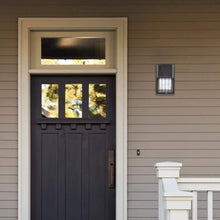 Load image into Gallery viewer, Commercial Electric 200-Watt Equivalent Integrated LED Bronze Outdoor Wall Pack Light, 4000K (2-Pack)