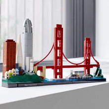 Load image into Gallery viewer, LEGO Architecture Skyline Collection 21043 San Francisco Building Kit includes Alcatraz model, Golden Gate Bridge and other San Francisco architectural landmarks (565 Pieces)