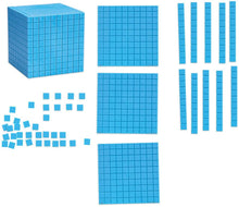 Load image into Gallery viewer, Learning Resources LER6366 Gigantic Magnetic Base Ten Set, Blue, 1/Each