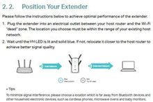 Load image into Gallery viewer, TP-Link Extender WiFi Up Dual Band Range Access Point Internet RE450 PCMag Editor's Smart Home Devices Networking router