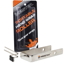 Load image into Gallery viewer, Meister MMA Portable Hand Wrap Roller - Stainless Steel