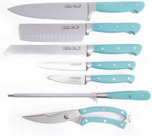 Load image into Gallery viewer, The Pioneer Woman Cowboy Rustic Forged 14-Piece Knife Block Set
