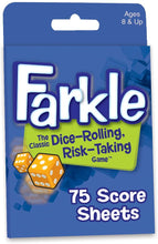 Load image into Gallery viewer, PlayMonster Farkle Score Sheets