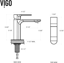 Load image into Gallery viewer, VIGO Davidson Single Hole Bathroom Faucet