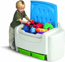 Load image into Gallery viewer, Little Tikes Bright 'n Bold Toy Chest - Green/Blue