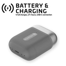 Load image into Gallery viewer, Rowkin Ascent Micro True Wireless Earbud Headphones: 17+ Hours, Bluetooth 5, Small Headphones &amp; Charging Case Deep Bass Mic Quick Pairing &amp; Noise Reduction for Android Samsung &amp; iPhone (Slate Gray)