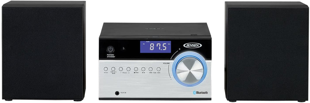 Jensen JBS-200 Bluetooth CD Music System with Digital AM/FM Stereo Receiver and Remote Control 2