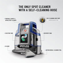 Load image into Gallery viewer, Hoover Spotless Deluxe Carpet Cleaner, Blue