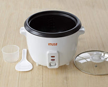 Load image into Gallery viewer, IMUSA SMALL APPLIANCES RICE COOKER WITH BLACK NON-STICK