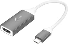 Load image into Gallery viewer, j5create USB Type-C to HDMI Adapter- 3840 x 2160 @ 60Hz | HDMI 1.4 4K @ 30 Hz to 4K @ 60 Hz | Adapter Compatible with MacBook, Chromebook, Tablet or PC