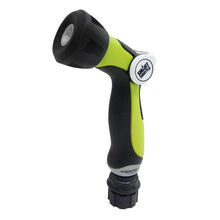 Load image into Gallery viewer, Sun Joe AJHN100-QC One Touch Adjustable Hose Nozzle w/Smart Throttle Control, Green