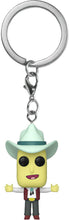 Load image into Gallery viewer, Mr. Poopy Butthole [Auctioneer]: Funk o Pocket Pop! Mini-Figural Keychain &amp; 1 Cartoon Themed Trading Card Bundle (45421)