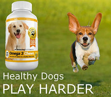 Load image into Gallery viewer, Amazing Omega for Dogs - Dog Fish Oil Pet Antioxidant for Shiny Coat, Joint and Brain Health - 120 Chews