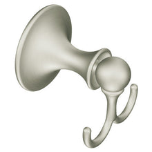 Load image into Gallery viewer, Moen DN7703BN Lounge Robe Hook, Brushed Nickel