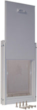 Load image into Gallery viewer, Ideal Pet Products Deluxe Aluminum Pet Door with Telescoping Frame, White