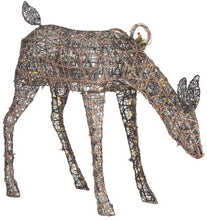 Load image into Gallery viewer, Home Accents Holiday 3.5 ft Meadow Frost Animated LED Brown Doe