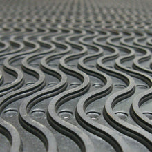 Load image into Gallery viewer, Rubber-Cal 03-213-BK Ultra Scraper Outdoor Rubber Commercial Entrance Mats, 3' x 5', Black