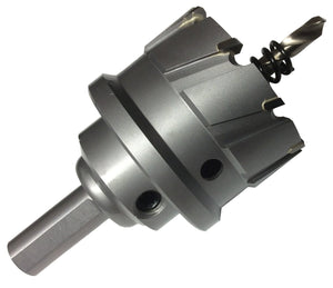 Drill America 13/16" Carbide Tipped Hole Cutter with 3/16" Depth of Cut, DMS Series