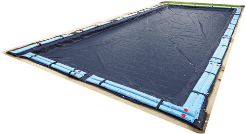Blue Wave Bronze Rectangular In Ground Pool Winter Cover