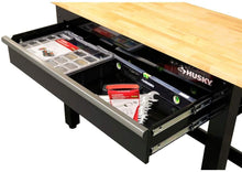Load image into Gallery viewer, Husky G4801S-US 4 Ft. Solid Wood Top Workbench With Storage