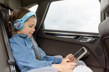 Load image into Gallery viewer, Frozen Bluetooth Headphones Disney Movie Wireless Kid Friendly Sound with Anna &amp; Elsa Graphics