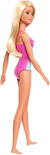 Load image into Gallery viewer, Barbie Doll, Blonde, Wearing Swimsuit, for Kids 3 to 7 Years Old, Model:GHW37