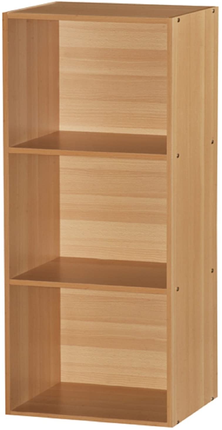 HODEDAH IMPORT HID23 3 Shelf Bookcase