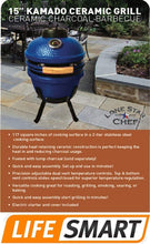 Load image into Gallery viewer, Lonestar Chef Ceramic Kamado Grill