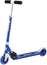 Load image into Gallery viewer, Razor Authentic A125 Anodized Kick Scooter, Blue