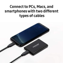 Load image into Gallery viewer, Samsung T5 Portable SSD - 500GB - USB 3.1 External SSD (MU-PA500B/AM)