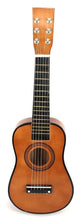 Load image into Gallery viewer, Acoustic Classic Rock &#39;N&#39; Roll 6 Stringed Toy Guitar Musical Instrument w/Guitar Pick, Extra Guitar String (Brown)