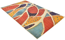 Load image into Gallery viewer, Unique Loom Positano Collection Coastal Modern Bright Colors Starfish Area Rug
