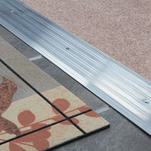 Load image into Gallery viewer, Commercial 6&quot; Wide Low Fluted Top Aluminum Door Threshold - #99069