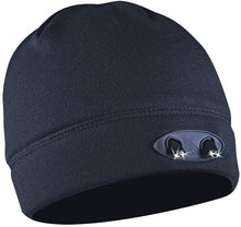 Load image into Gallery viewer, POWERCAP LED Beanie Cap 35/55 Ultra-Bright Hands Free LED Lighted Battery Powered Headlamp Hat - Compression Fleece