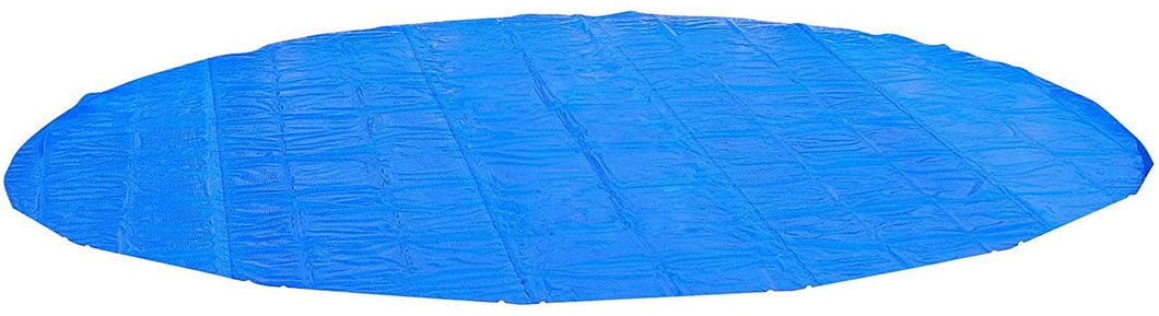Bestway 58173E 18 Foot Round Above Ground Swimming Pool Solar Heat Cover in Blue with Carrying Bag for Steel Pro Frame Pools