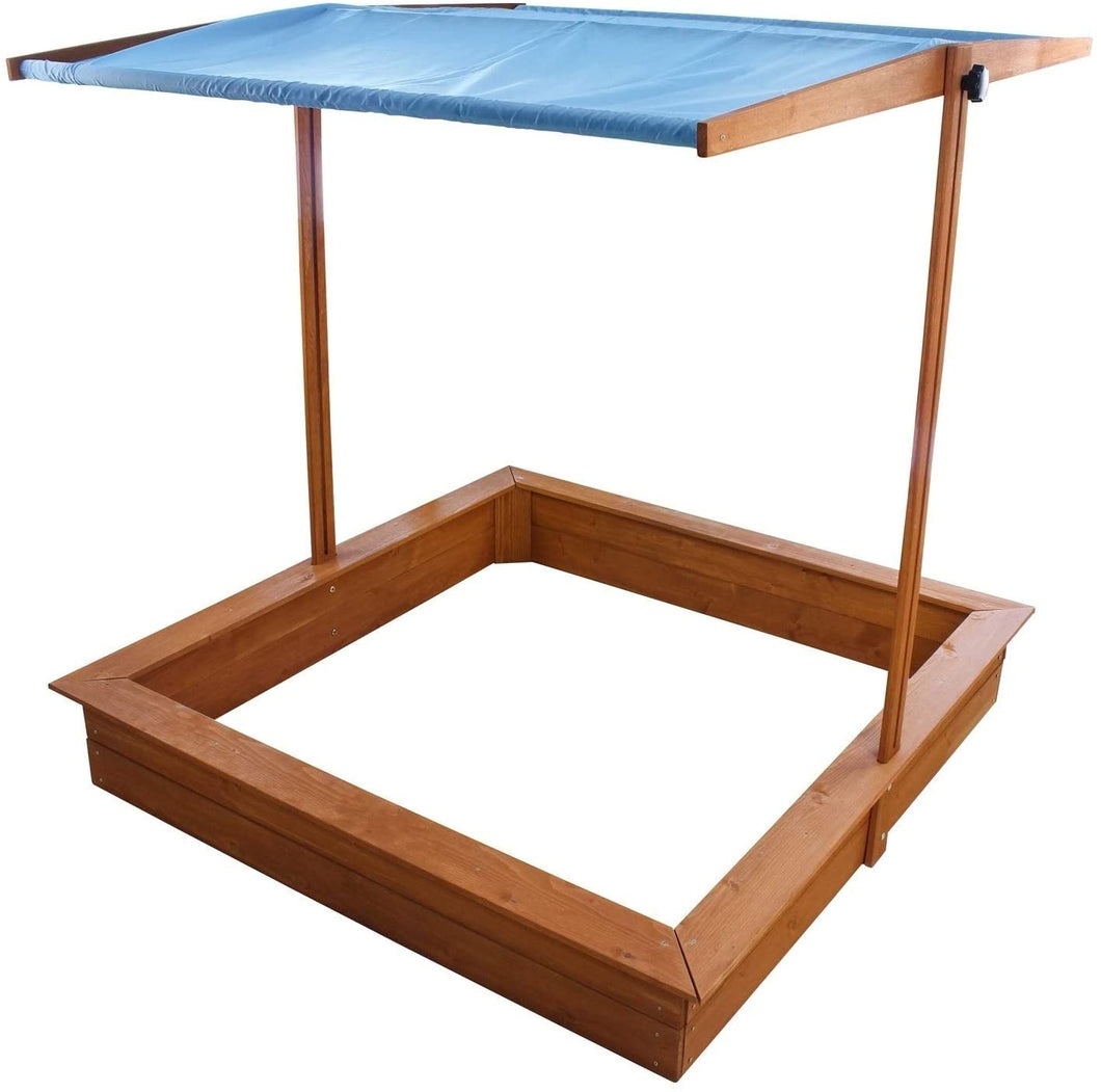Homeware Red Hemlock Sand Box with Canopy - 45