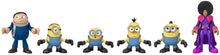 Load image into Gallery viewer, Fisher-Price Imaginext Minions The Rise of Gru Figure Pack, Set of 6 Film Character Figures for Preschool Kids Ages 3-8 Years