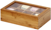 Load image into Gallery viewer, Bamboo Tea Box, 12 Inch (Natural)