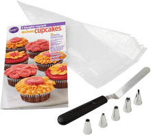 Load image into Gallery viewer, Wilton "I Taught Myself To Decorate Cupcakes" Cupcake Decorating Book Set - How To Decorate Cupcakes