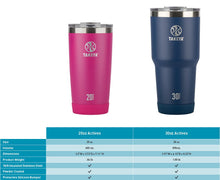 Load image into Gallery viewer, Takeya Actives Insulated Stainless Tumbler with Flip Lid, 30oz, Arctic
