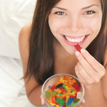 Load image into Gallery viewer, Nostalgia Electric Giant Gummy Bear, Fish and Worm Maker Try with your own CBD Oil, Pink