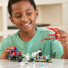 Load image into Gallery viewer, LEGO 6251072 Marvel Spider-Man Bike Rescue 76113 Building Kit (235 Piece), Multicolor
